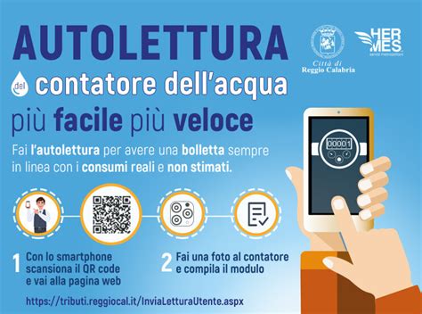 comunicare lettura acqua hermes reggio calabria via fax